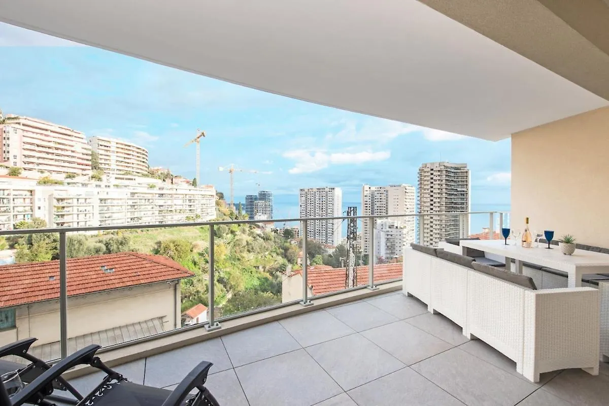 Holiday home Exceptional 2 Bed Near Monaco With Large Terrace, Sea View, Parking Villa Beausoleil France